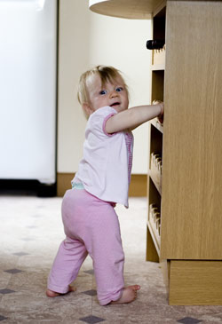 Worrybomb learns to stand Worrybomb Leans to stand