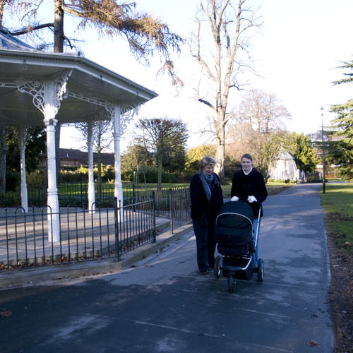 Worrybomb in her My3 Worrybomb, Mrs WB and Nanny H