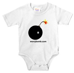 Worrybomb branded babygrow Worrybomb branded babygrow thumbnail