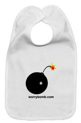 Worrybomb branded bib Worrybomb branded bib thumbnail