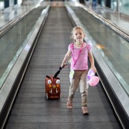 On the moving walkways