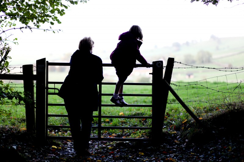 The gate with a view