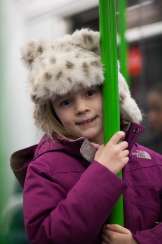 Holding on in the Tube