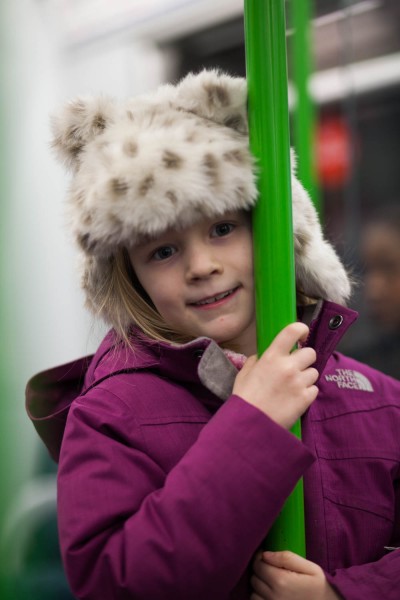 Holding on in the Tube
