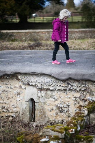 On top of the underground Church in the Candovers
