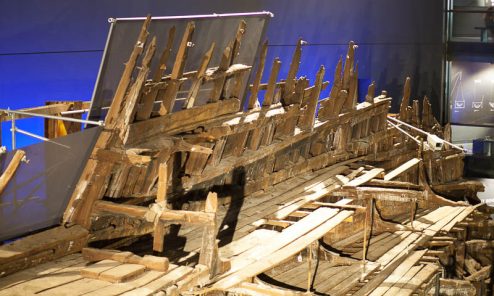 Worrybomb in Portsmouths Historic Docks