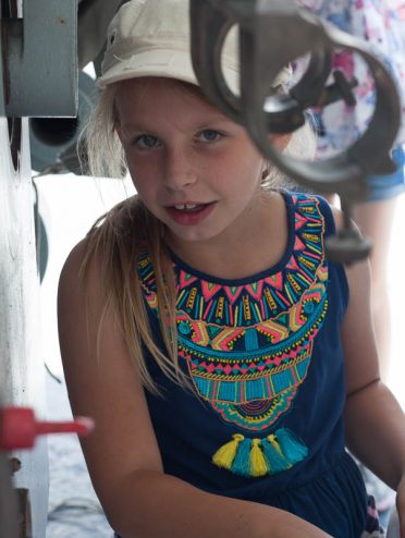 Worrybomb in Portsmouths Historic Docks