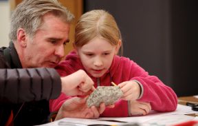 Naming rocks, Science Week in Bath Baths