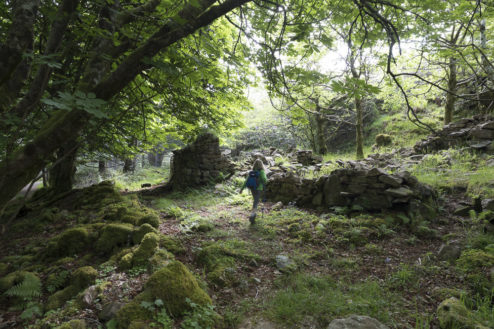 Rums abandoned village