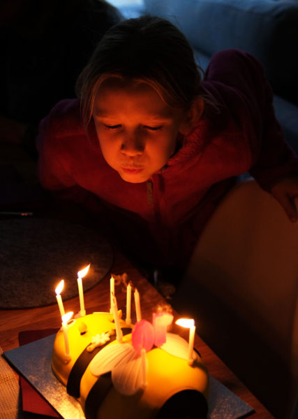 10 Years Old and Cake