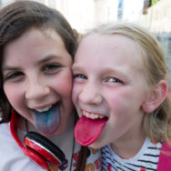 Suns out Tongues out